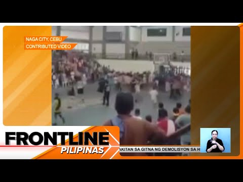 Liga ng basketball, nauwi sa rambulan nang magkainitan ang ilang player Frontline Pilipinas