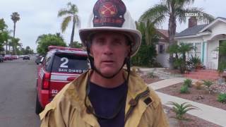 San Diego: Hoarder's House Burns 07262017