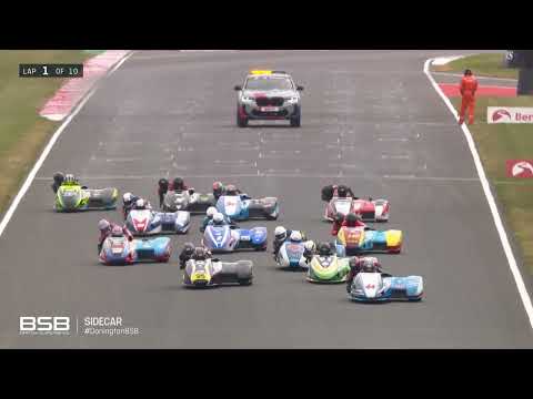 British Sidecar Championship 2025 Round 1 Donington Park Race 2