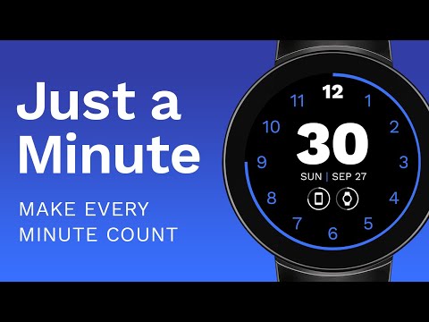 Just a Minute™ Wear Watch Face Video