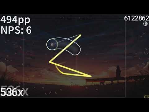 Yuikonnu - Yume Chizu [Dream] (Karu- )+HDDT with pp at the side