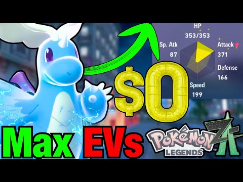 BEST EV TRAINING LOCATIONS GUIDE in Pokemon Legends ZA