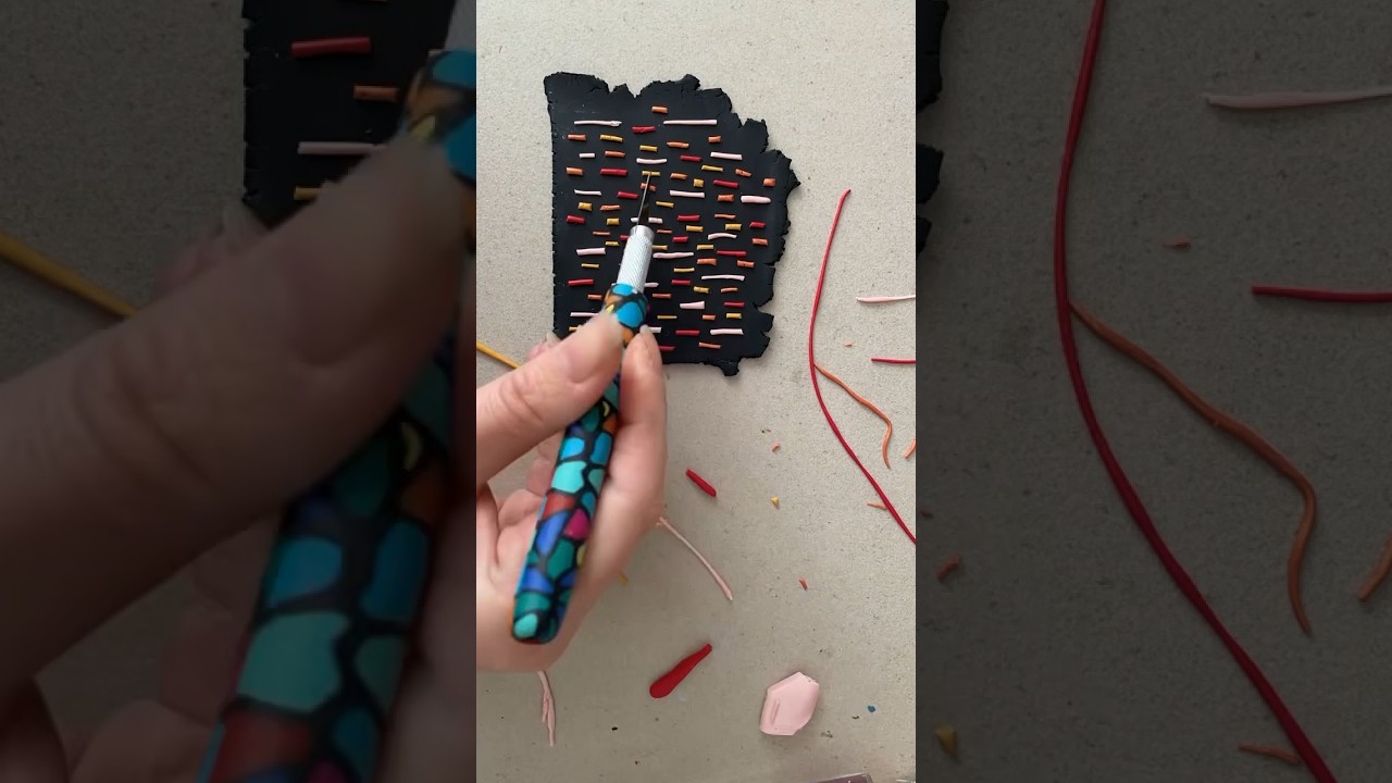 Polymer Clay Slab / Beginner / Simple Tutorial