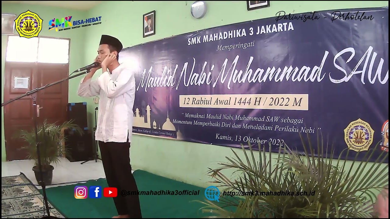 Kegiatan Maulid Nabi Muhammad SAW 1444H ( Lomba Adzan )