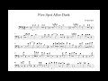 Five Spot After Dark - Curtis Fuller trombone solo transcription