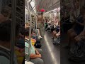 Homeless Man Takes Woman Food On Nyc Train! #shorts #nyc