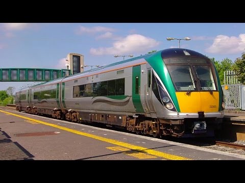 IE 22000 Class Intercity Train number 22303 - Monasterevin, Kildare