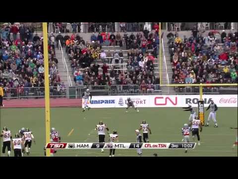 CFL Recap: Hamilton 25, Montreal 27 - October 16, 2011
