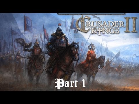 LEARNING THE GAME - Crusader Kings 2 Horse Lords Let's Play 1