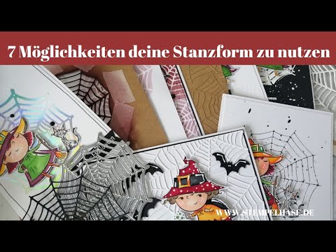 7 ways to use your die, stamp class #diecuts #diecuts #framelits #thinlits