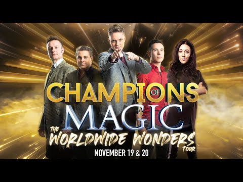 Champions Of Magic: The Worldwide Wonders Tour on December 23 at 7:30 p.m. - Second Medium