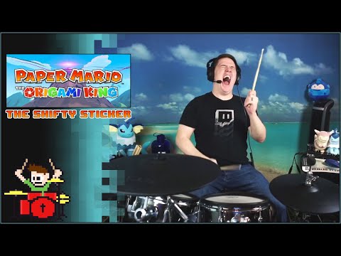 The Shifty Sticker On Drums!