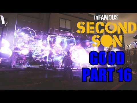 Infamous: Second Son Gameplay Walkthrough Part 16 PS4 Good Karma Review Playthrough