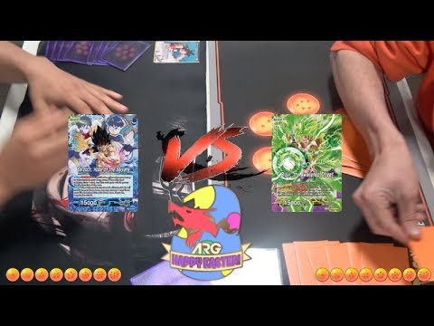 Bardock Hope of the Saiyans vs Broly the Awakened Threat ARG EASTER RD1 GAME 1 DRAGON BALL SUPER