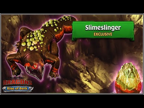 NEW EXCLUSIVE DRAGON SLIMESLINGER (CAVERN CRASHER) | DRAGONS: RISE OF BERK