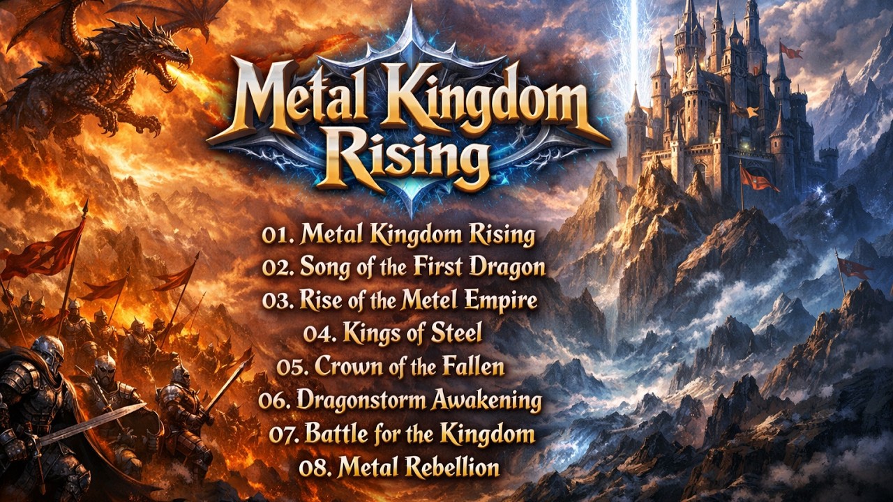 Metal Kingdom Rising - Epic Power Metal Fantasy ⚔️ Full Album