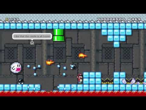 Super Mario Maker: Bowser's Frozen Castle