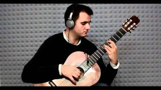 Prelude from Bach´s Cello Suite No. 1 on classical guitar