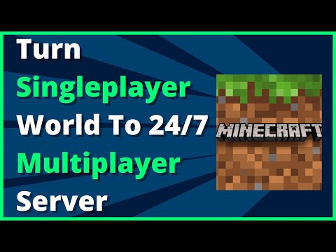 Websplaining - How To Turn A Minecraft: Bedrock Edition Singleplayer World Into A 24/7 Multiplayer Server