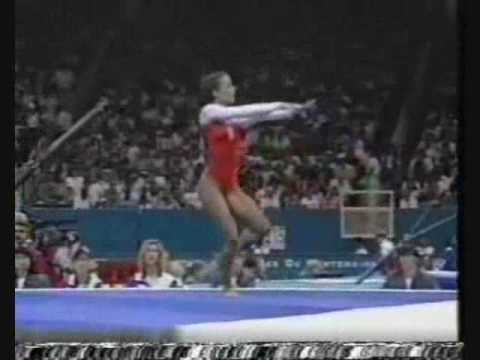 Henrietta Onodi1996 Olympics Optionals Floor