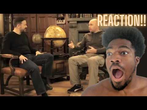 American Reaction to Learn English with Ricky Gervais and Karl Pilkington