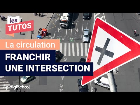 Crossing an intersection | Highway Code