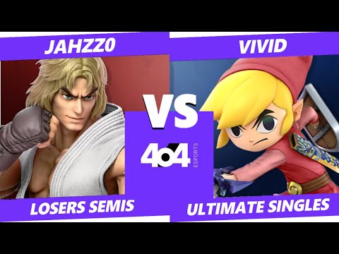 4o4 Smash Night 102 - InC| Jahzz0 (Ken) vs YMHB| Vega (Toon Link) - Losers Semi-Final