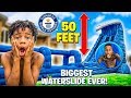 SURPRISED THE KID S WITH THE BIGGEST BACKYARD WATERSLIDE