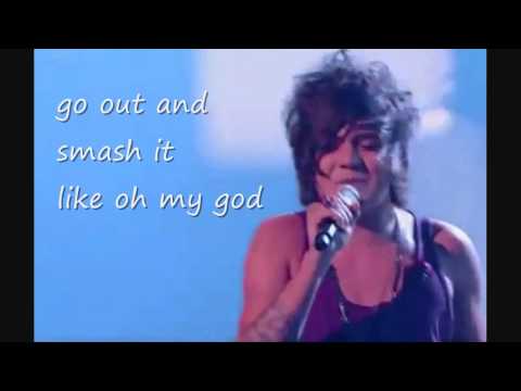 Frankie Cocozza- I Gotta Feeling Live Show Week 5 (lyrics)