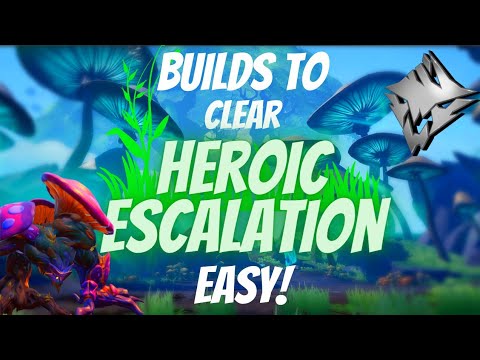 Builds To Clear Heroic Terra Escalation Easy! Dauntless 1.7