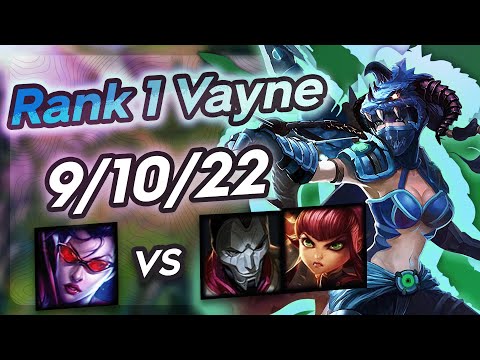 Vayne Vs Jhin Annie - ADC Gameplay