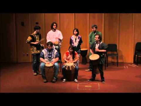 Te Waara West African Ensemble - Traditional Ghanaian - Kpanlogo