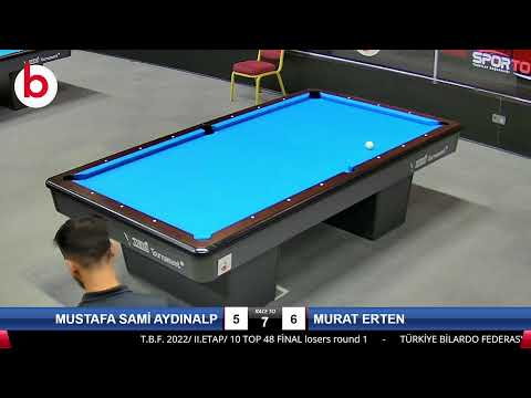 MUSTAFA SAMİ AYDINALP & MURAT ERTEN Bilardo Maçı - 