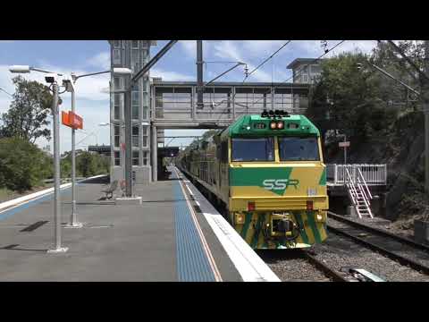 Australian Trains - SSR Coal Service Through Berowra Station