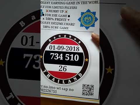 THAI LOTTERY HEAD OFFICE 16-09-2018