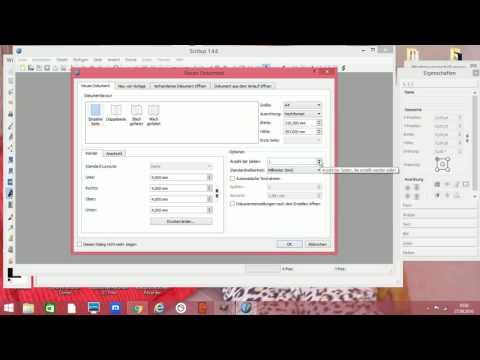 Scribus Tutorial Anleitung Deutsch