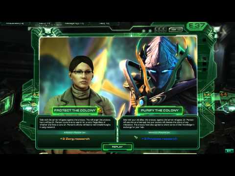 StarCraft 2- Choosing Selendis at New Haven - 1080p