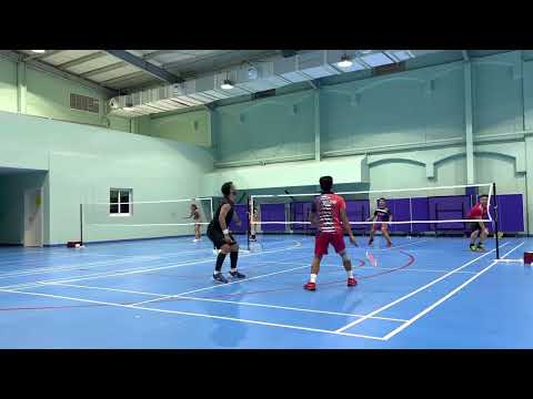 Solid Badminton Club Dubai | Coach Chris/Neeraj vs Atoy/Jerico