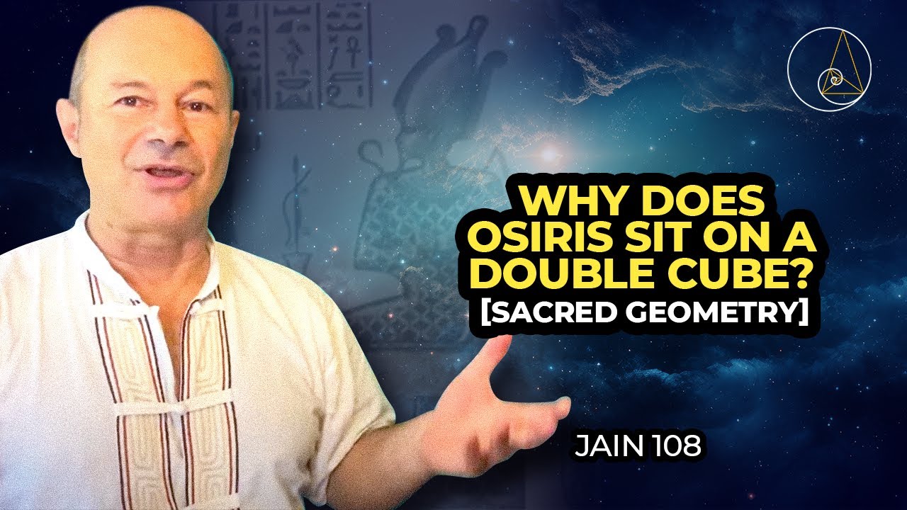 Why Does Osiris Sit On A Double Cube?  [Sacred Geometry]