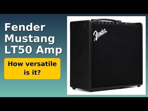 REVIEW (2025): Fender Mustang LT50 Amp. ESSENTIAL details.