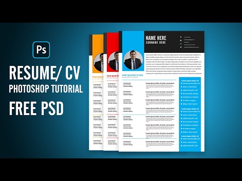 How to Creative Resume design Resume Design in Adobe Illustrator CC Vertex Graphic