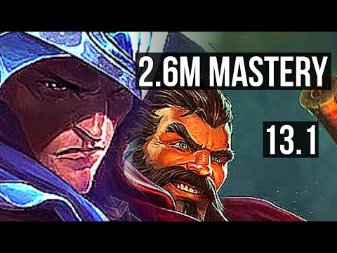 TALON vs GRAVES (JNG) | 2.6M mastery, 1900+ games | KR Diamond | 13.1