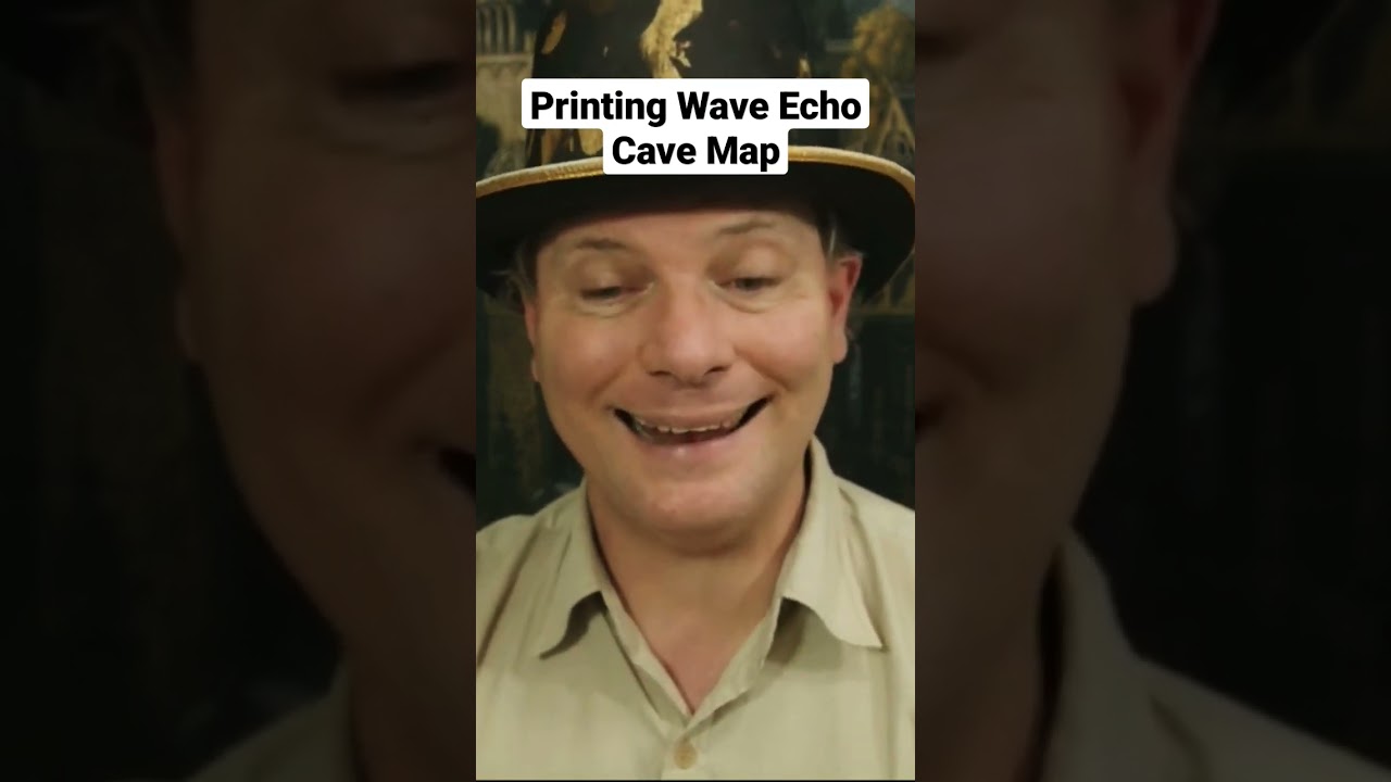 Printing Wave Echo Cave Map - Lost Mine of Phandelver DM Tutorial