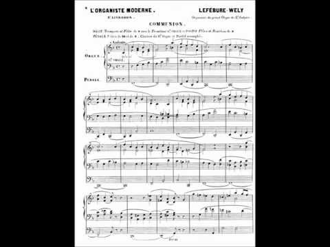 Lefébure-Wély: Communion in F Major