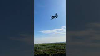 Alpha Jet landing at Leuchars 08/09/2023