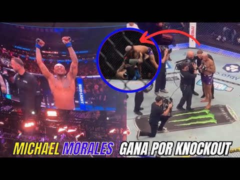 ¡Imparable! Michael Morales noquea a Sean Brady en el primer asalto y se acerca al título de la UFC