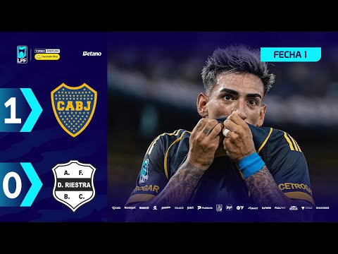 BOCA 1 - 0 DEPORTIVO RIESTRA | Resumen del partido | #TorneoMercadoLibre 2026 🏆