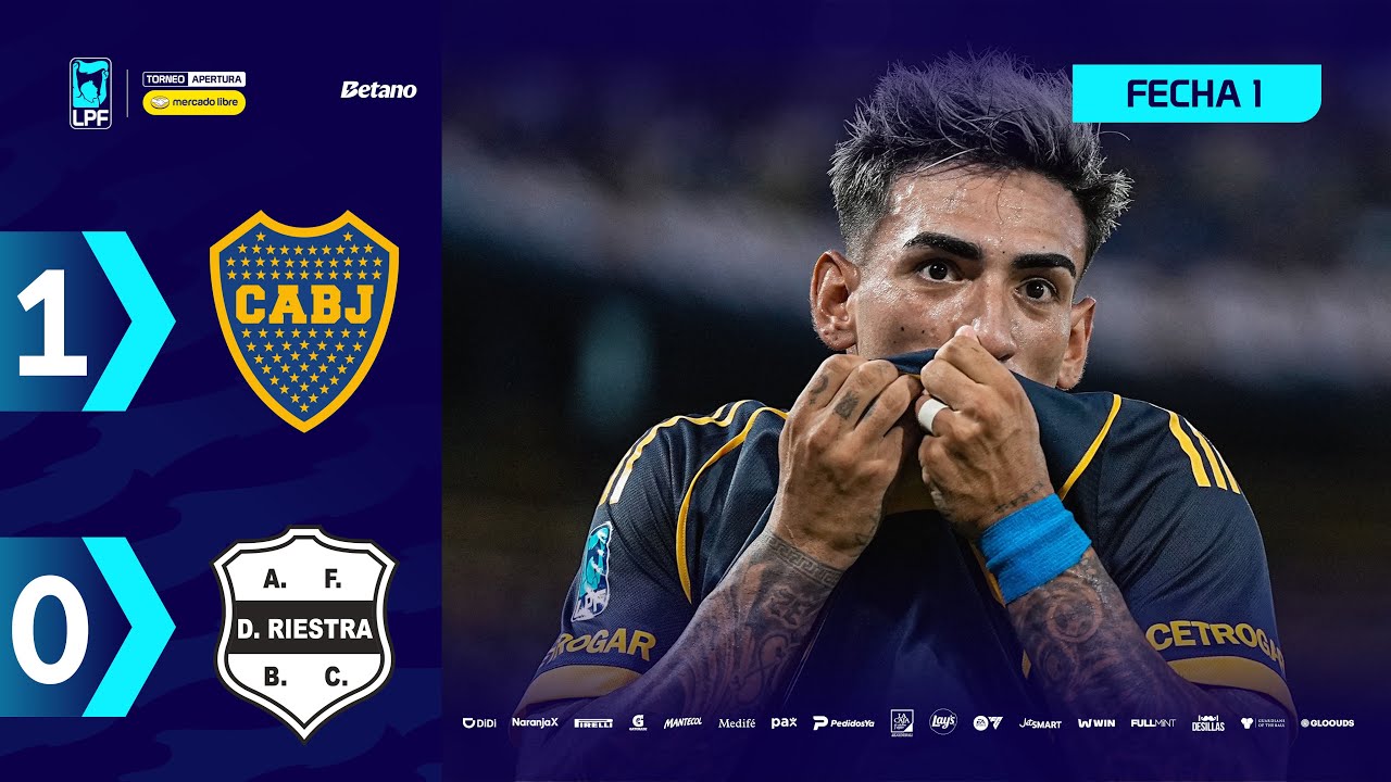 Boca Juniors vs Deportivo Riestra Highlights