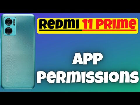 How to Enable App Permissions in Redmi 11 Prime || Allow App Permission redmi 11 prime {New}