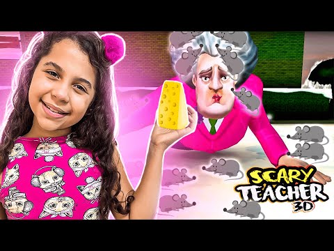 THE TEACHER GOT STUFFED WITH RATS!!! - Scary Teacher